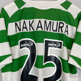 2005/07 CELTIC NAKAMURA #25 HOME SHIRT (L) NIKE