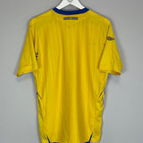 2007/09 SWEDEN HOME SHIRT (M) UMBRO