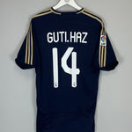 2007/08 REAL MADRID GUTI HAZ #14 AWAY SHIRT (M) ADIDAS