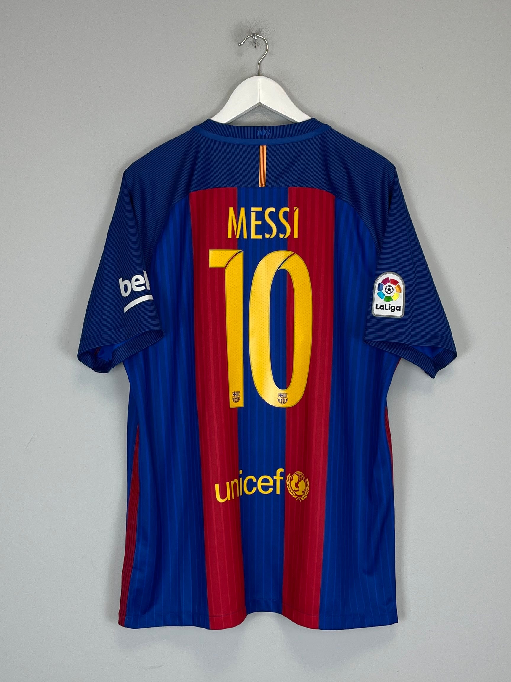 2016/17 BARCELONA MESSI #10 HOME SHIRT (XL) NIKE