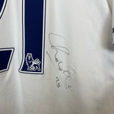 2013/14 TOTTENHAM CHADLI #21 *SIGNED* HOME SHIRT (XL) UNDER ARMOUR