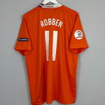 2008/10 NETHERLANDS ROBBEN #11 HOME SHIRT (XL) NIKE