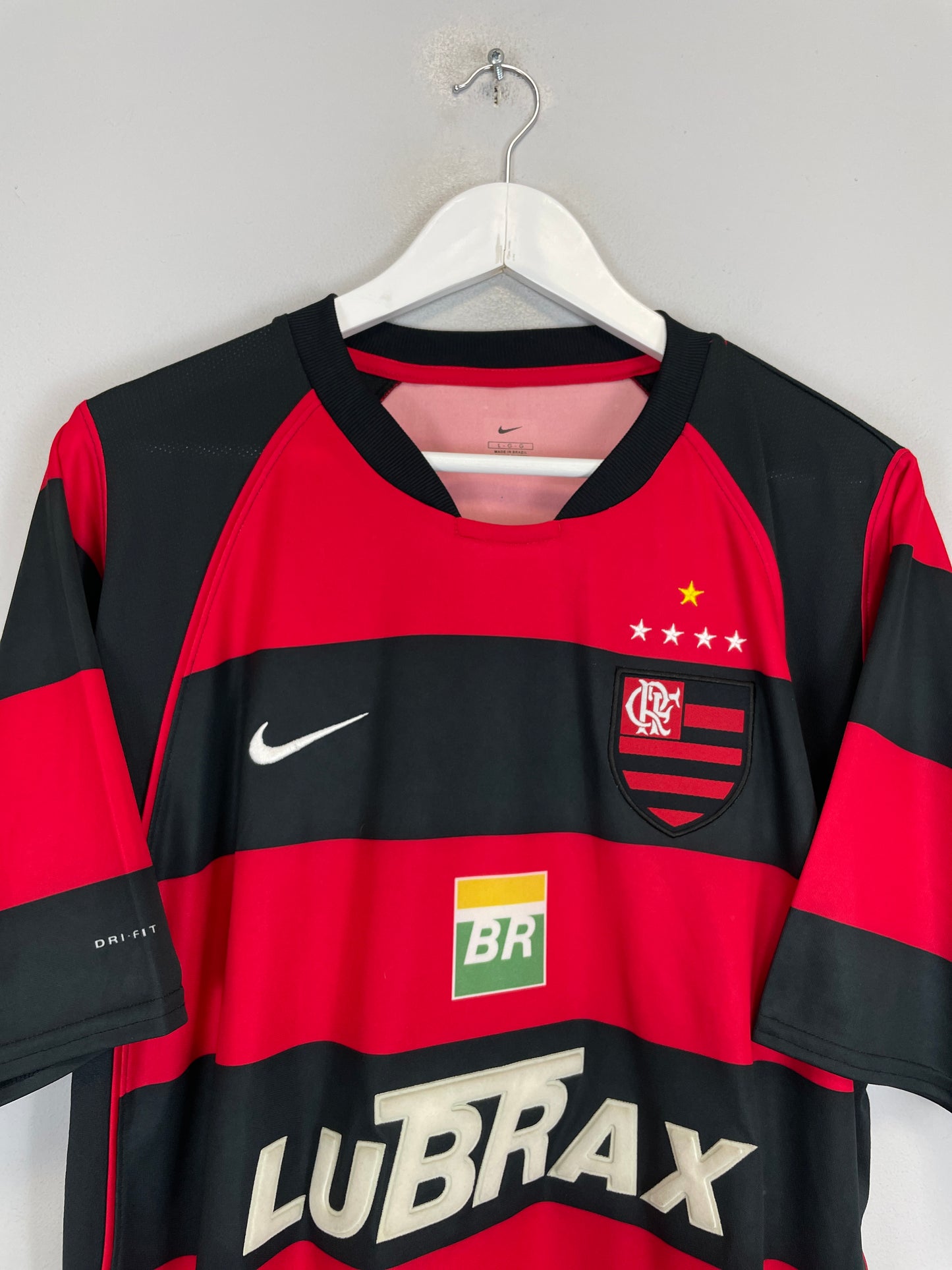 2002/03 FLAMENGO #10 HOME SHIRT (L) NIKE