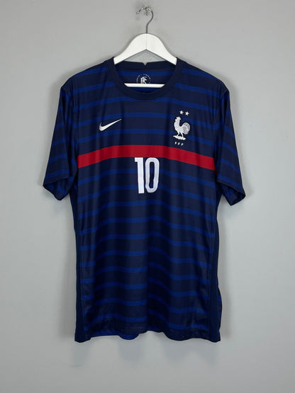 2020/21 FRANCE MBAPPE #10 HOME SHIRT (XL) NIKE