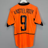 2002/04 NETHERLANDS V.NISTELROOY #9 HOME SHIRT (S) NIKE