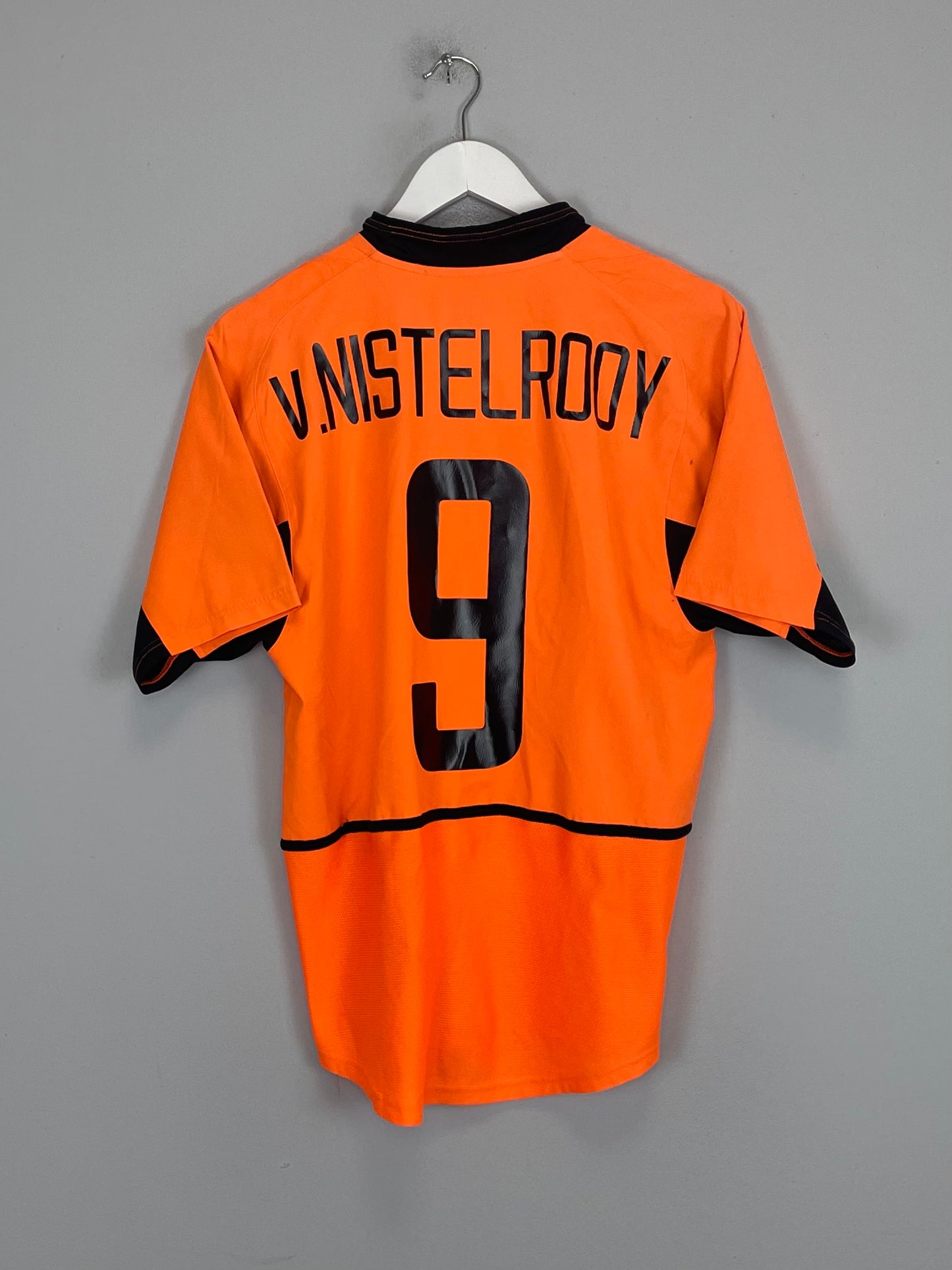 2002/04 NETHERLANDS V.NISTELROOY #9 HOME SHIRT (S) NIKE