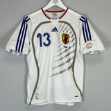 2006/08 JAPAN YANAGISAWA #13 AWAY SHIRT (XS) ADIDAS