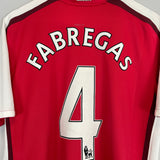 2008/10 ARSENAL FABREGAS #4 HOME SHIRT (L) NIKE