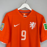 2014/15 NETHERLANDS V.PERSIE #9 HOME SHIRT (L) NIKE