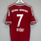 2013/14 BAYERN MUNICH RIBERY #7 HOME SHIRT (XL) ADIDAS