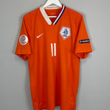 2008/10 NETHERLANDS ROBBEN #11 HOME SHIRT (XL) NIKE