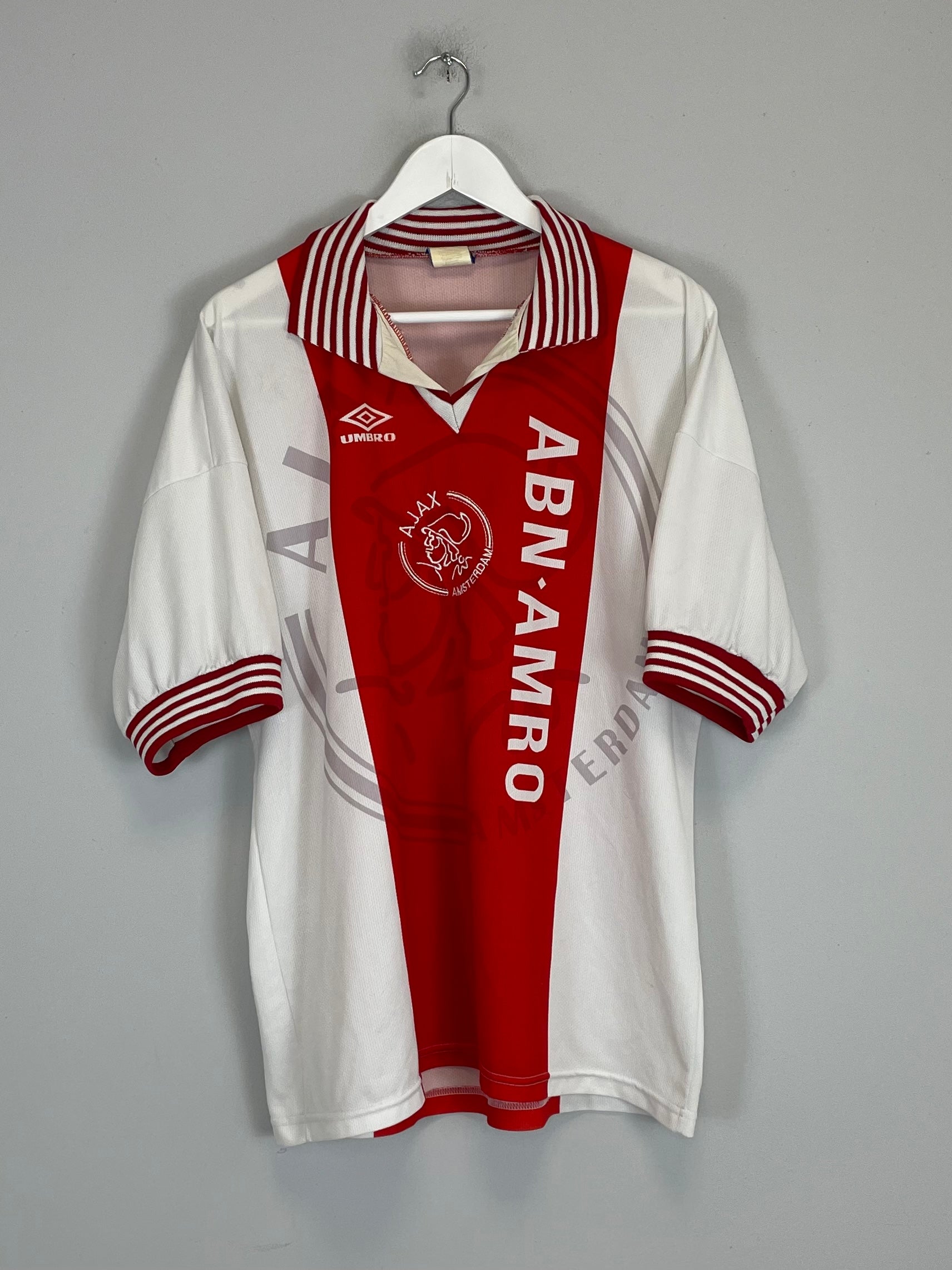 1996/97 AJAX HOME SHIRT (XL) UMBRO