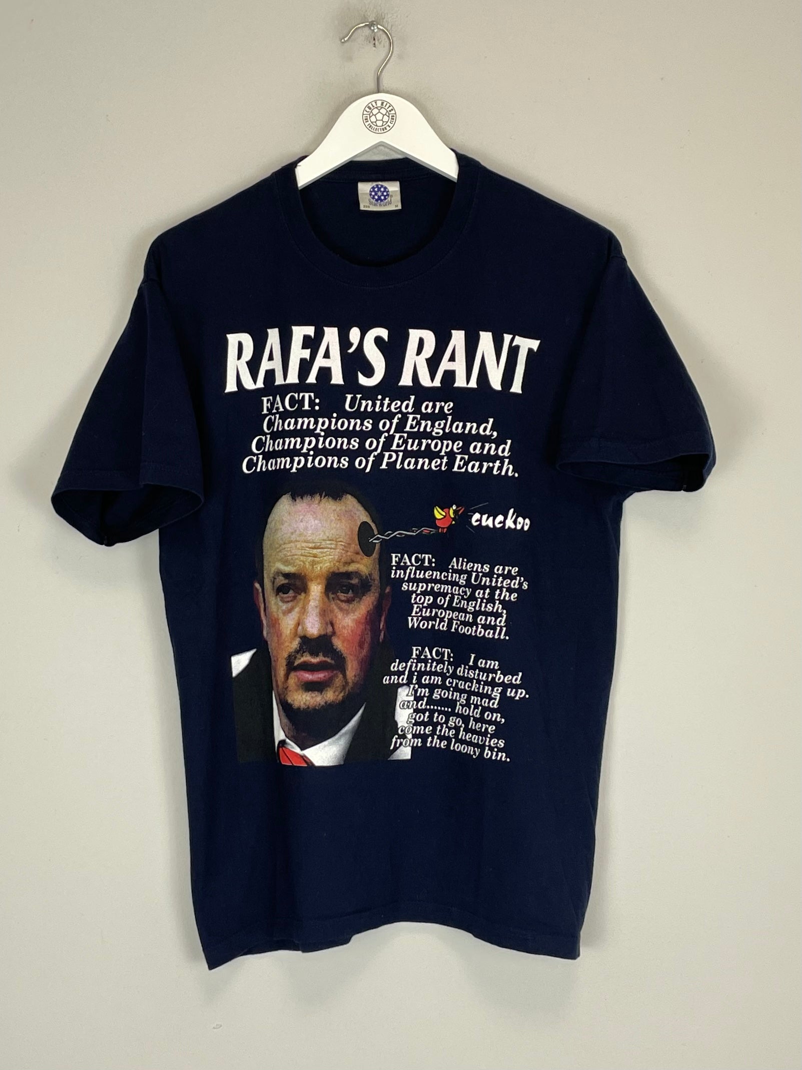 RAFA BENITEZ BOOTLEG T-SHIRT (M) OM