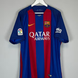 2016/17 BARCELONA MESSI #10 HOME SHIRT (XL) NIKE