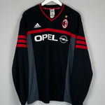 2000/02 AC MILAN TRAINING SHIRT (L) ADIDAS