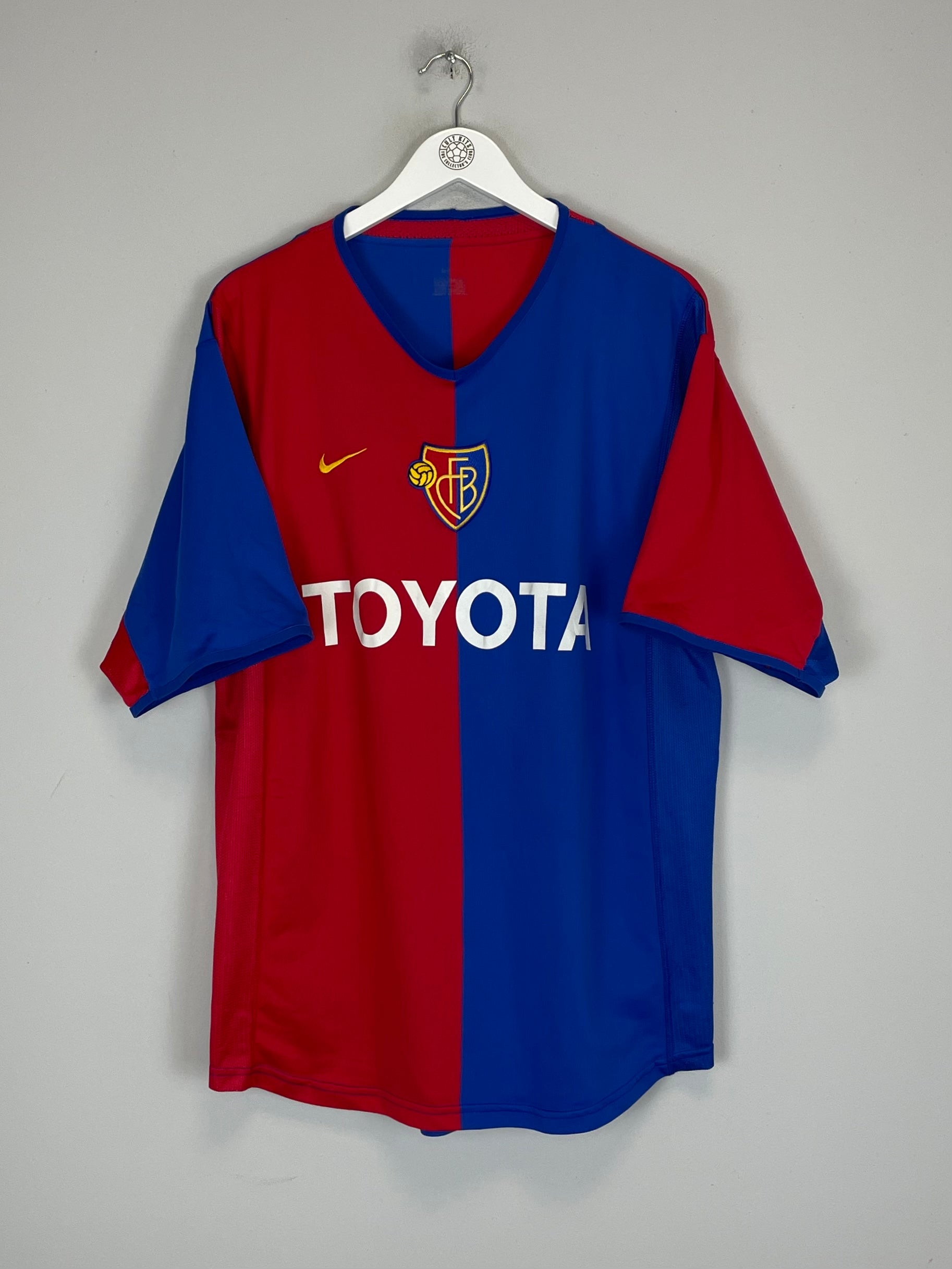 2002/04 FC BASEL HOME SHIRT (L) NIKE