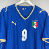 2008/09 ITALY TONI #9 *PLAYER ISSUE* HOME SHIRT (XXL) PUMA