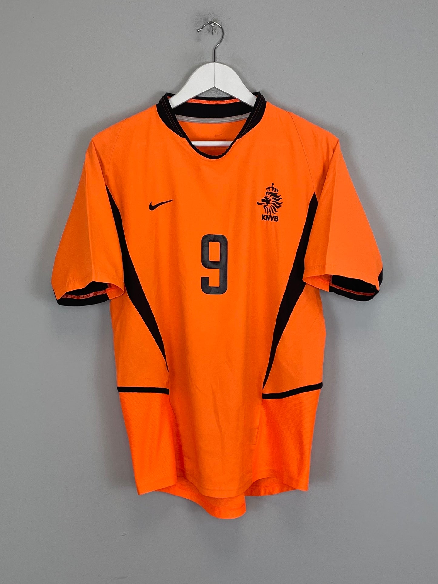 2002/04 NETHERLANDS V.NISTELROOY #9 HOME SHIRT (S) NIKE