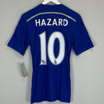 2014/15 CHELSEA HAZARD #10 *PLAYER ISSUE* BNWT HOME SHIRT (S) ADIDAS