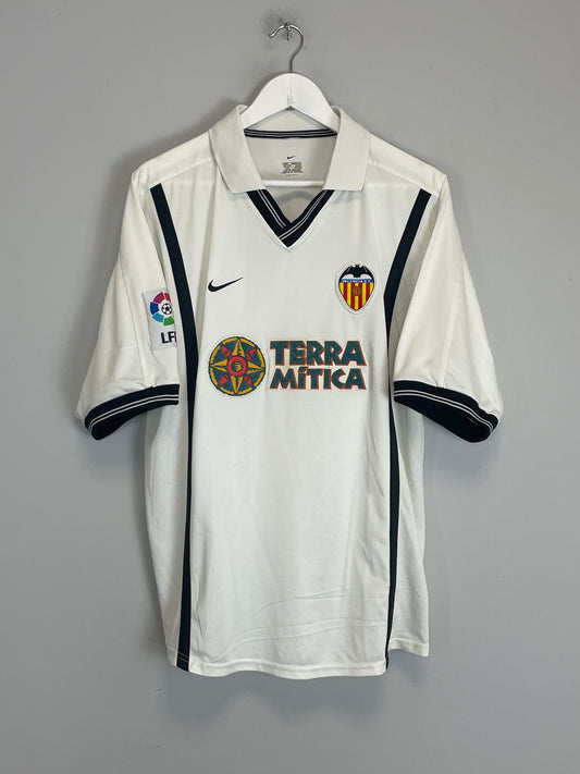 2000/01 VALENCIA HOME SHIRT (L) NIKE