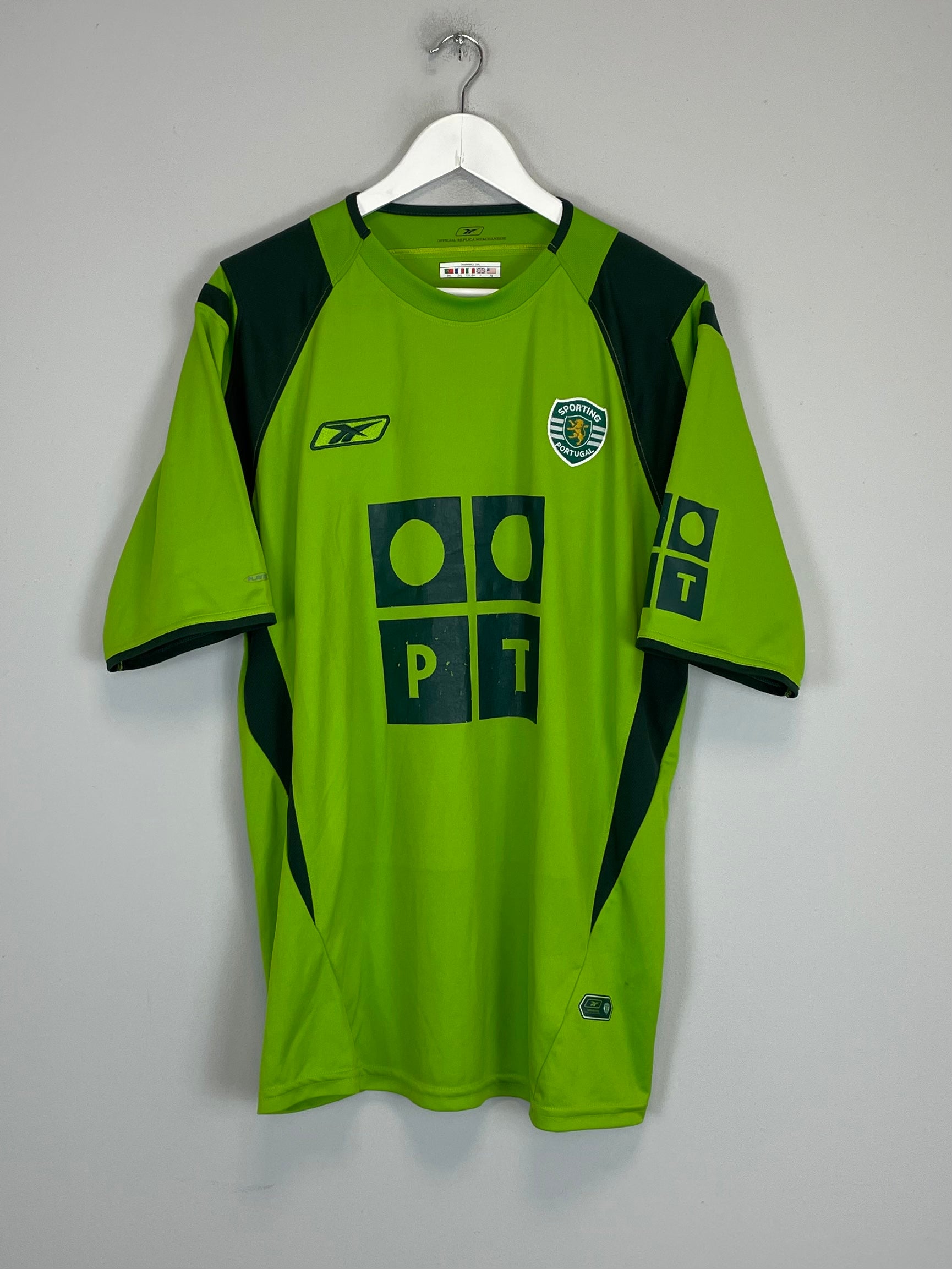 2004/05 SPORTING LISBON AWAY SHIRT (XL) REEBOK