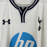 2013/14 TOTTENHAM CHADLI #21 *SIGNED* HOME SHIRT (XL) UNDER ARMOUR