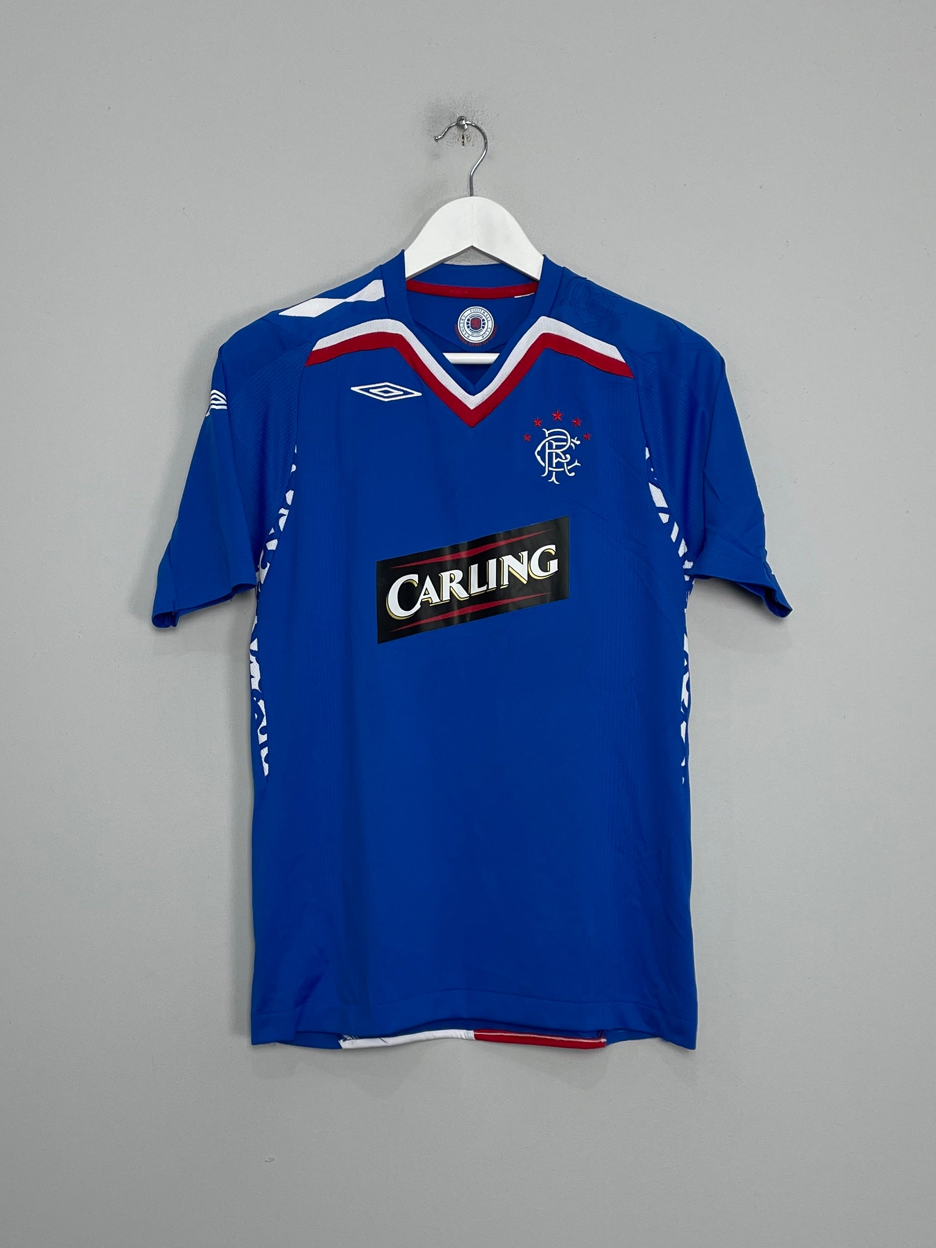 2007/08 RANGERS HOME SHIRT (L.KIDS) UMBRO