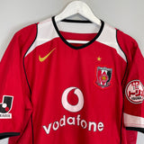 2006 URAWA RED DIAMONDS HOME SHIRT (XL) NIKE