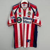 2000/01 CHIVAS GUADALARA HOME SHIRT (XL) ATLETICA