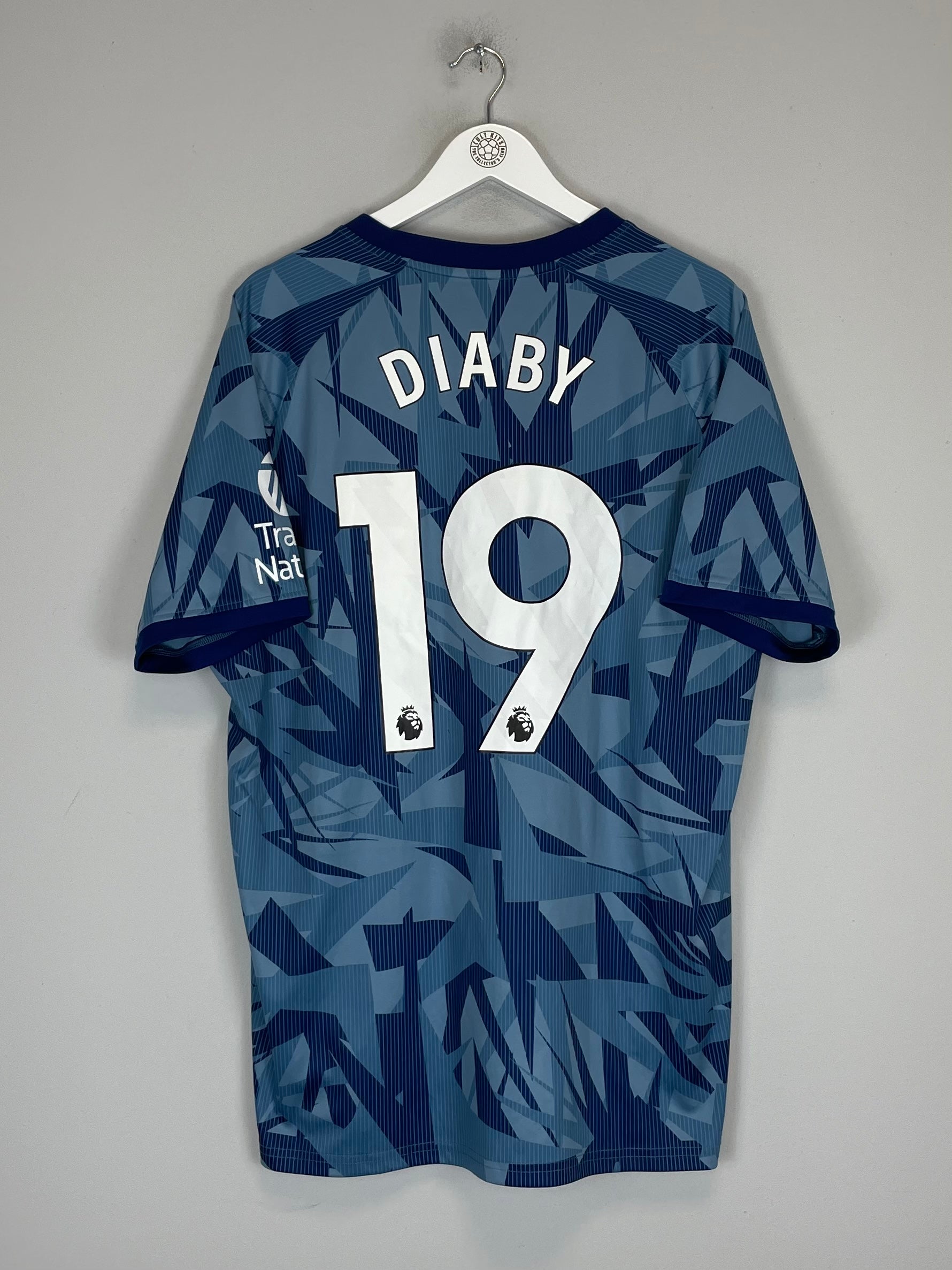 2023/24 ASTON VILLA DIABY #19 THIRD SHIRT (XXL) CASTORE