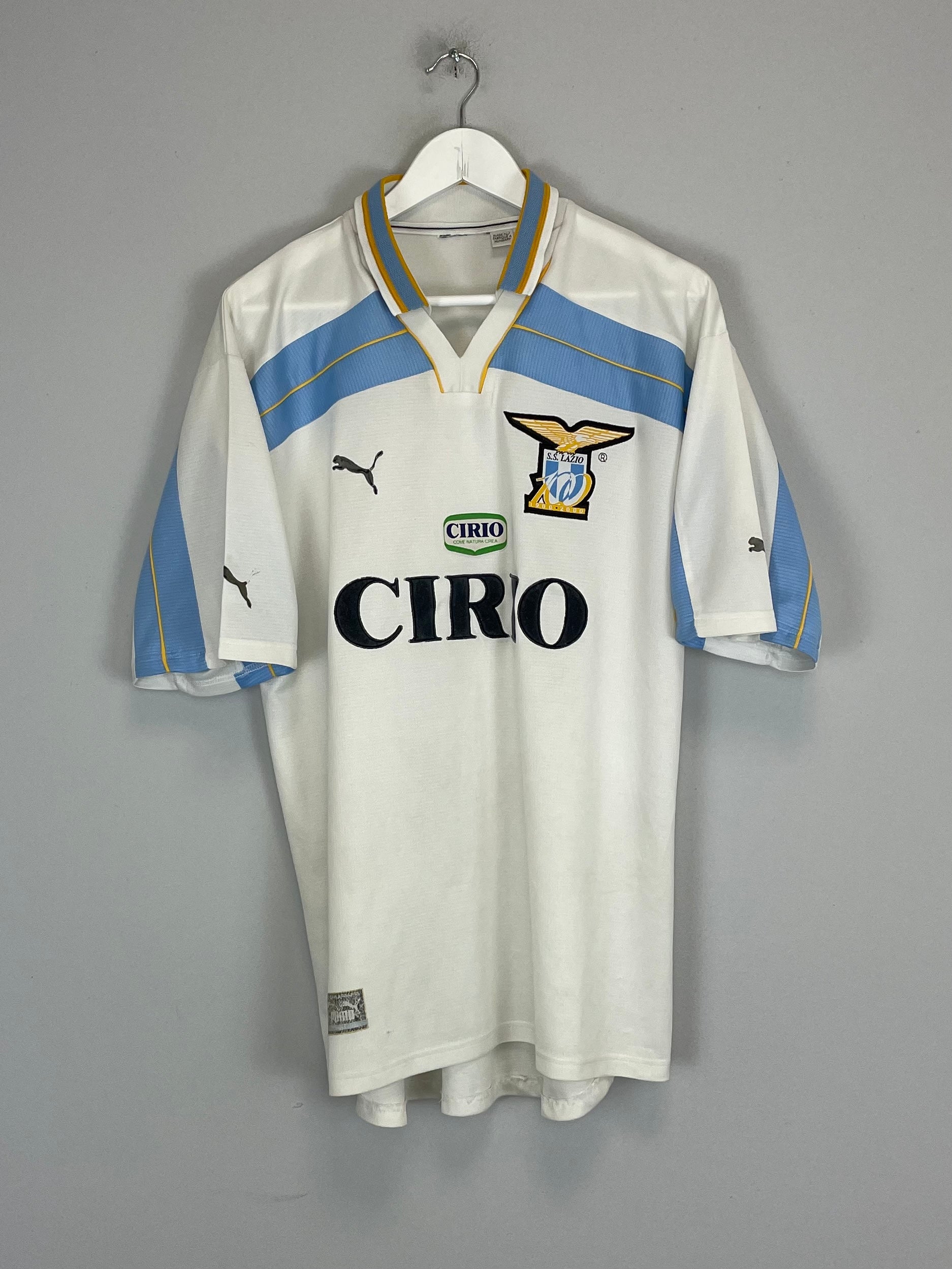 1999/00 LAZIO AWAY SHIRT (XL) PUMA