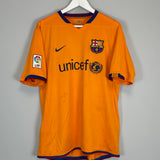 2006/07 BARCELONA RONALDINHO #10 AWAY SHIRT (L) NIKE