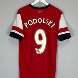 2012/13 ARSENAL PODOLSKI #9 HOME SHIRT (M) NIKE