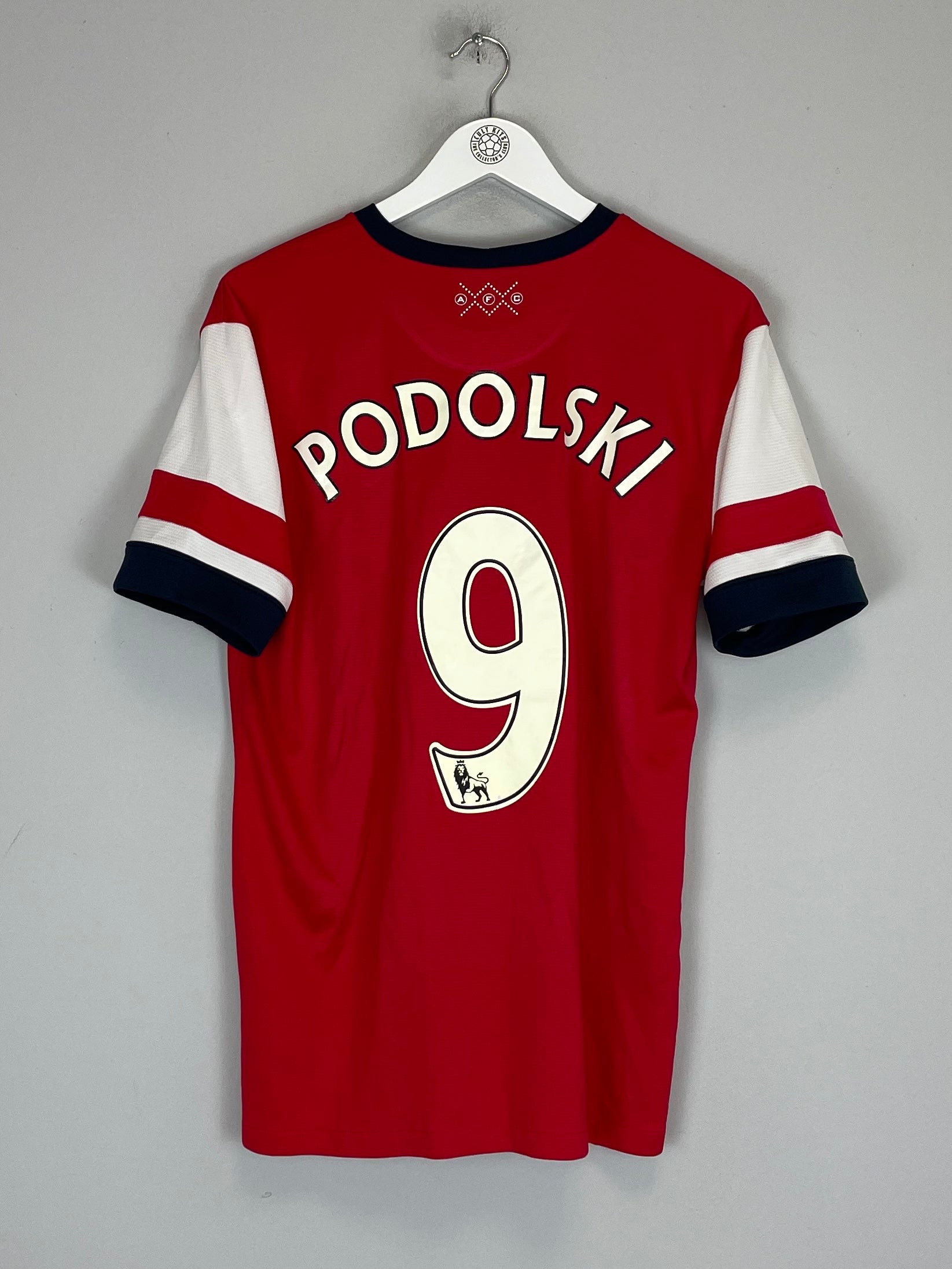 2012/13 ARSENAL PODOLSKI #9 HOME SHIRT (M) NIKE