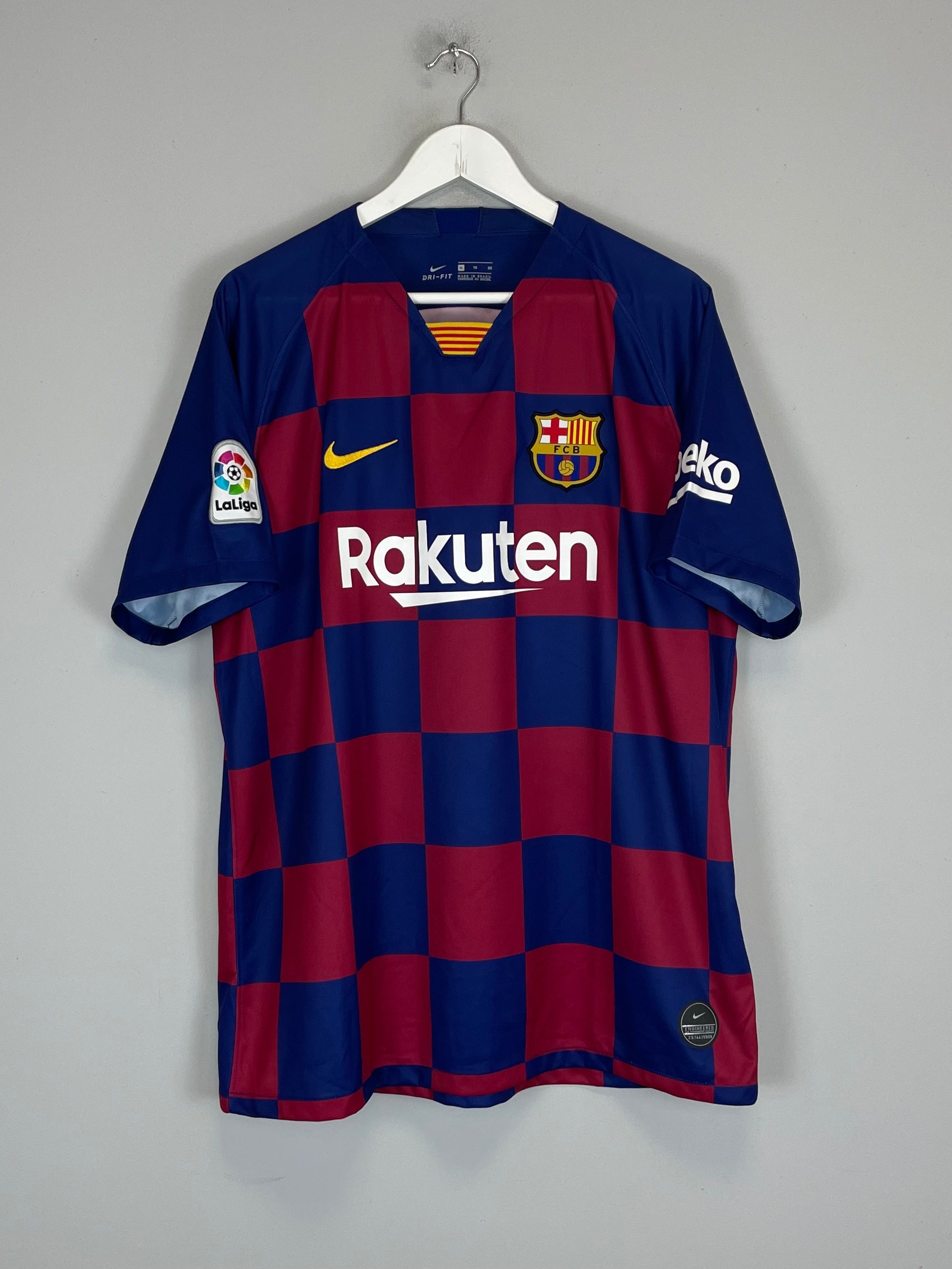 2019/20 BARCELONA MESSI #10 HOME SHIRT (XL) NIKE