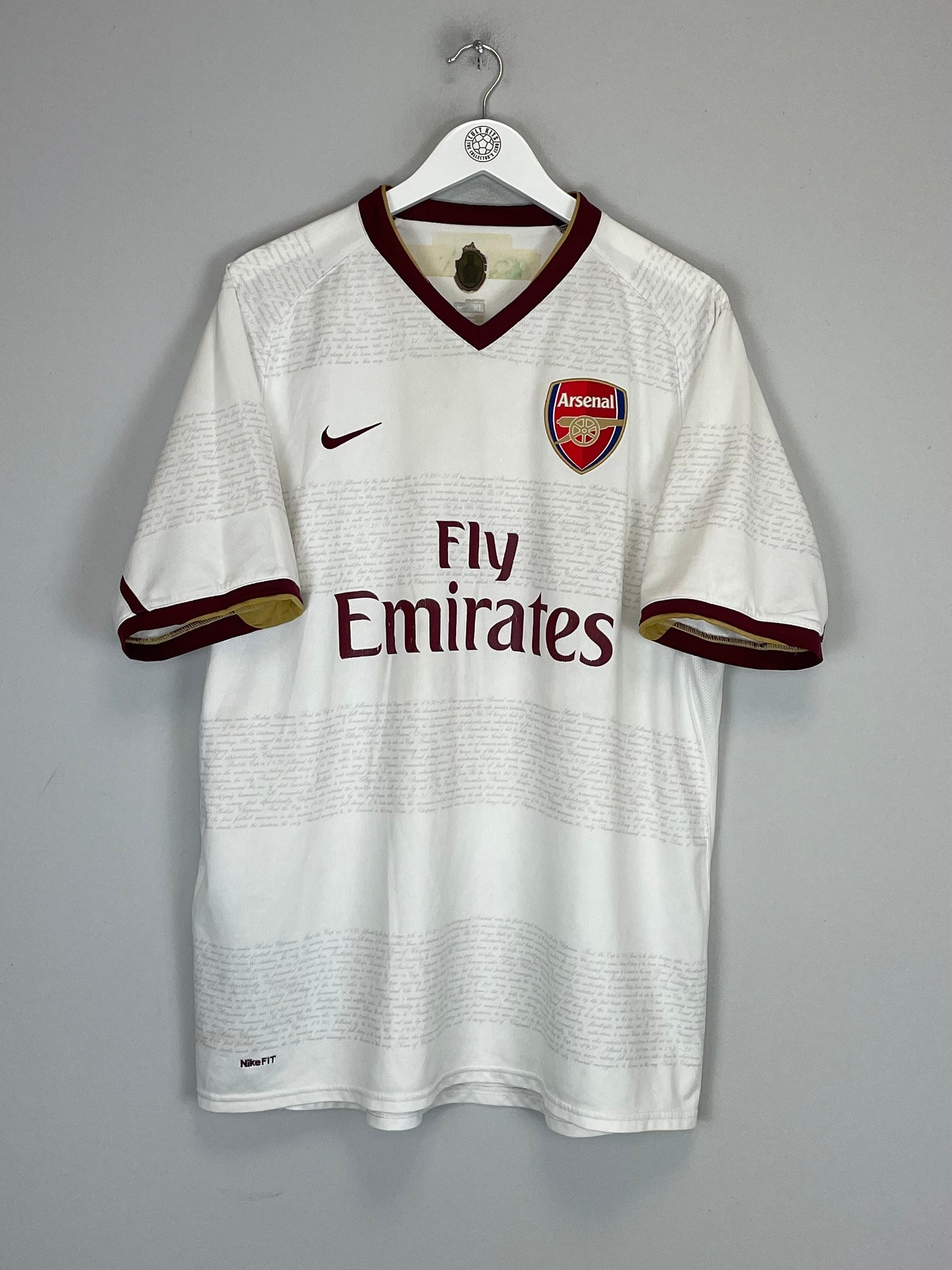 2007/08 ARSENAL AWAY SHIRT (XL) NIKE