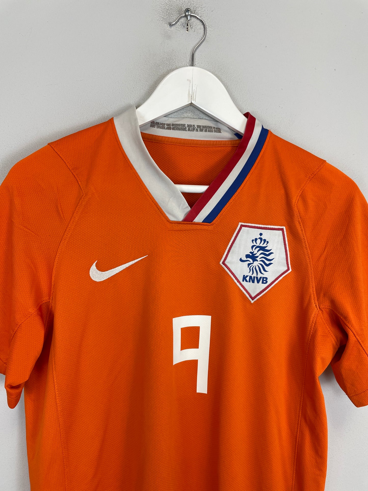 2008/10 NETHERLANDS V.NISTELROOY #9 HOME SHIRT (S) NIKE