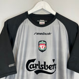 2002/04 LIVERPOOL TRAINING SHIRT (M) REEBOK