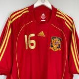 2008/10 SPAIN LLORENTE #16 HOME SHIRT (XXL) ADIDAS