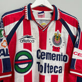 2000/01 CHIVAS GUADALARA HOME SHIRT (XL) ATLETICA