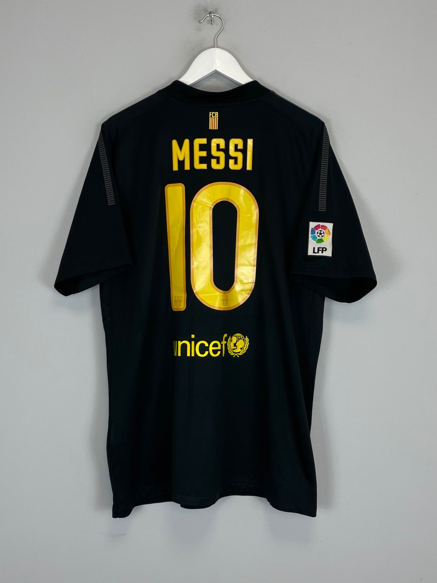 2011/12 BARCELONA MESSI #10 AWAY SHIRT (XL) NIKE