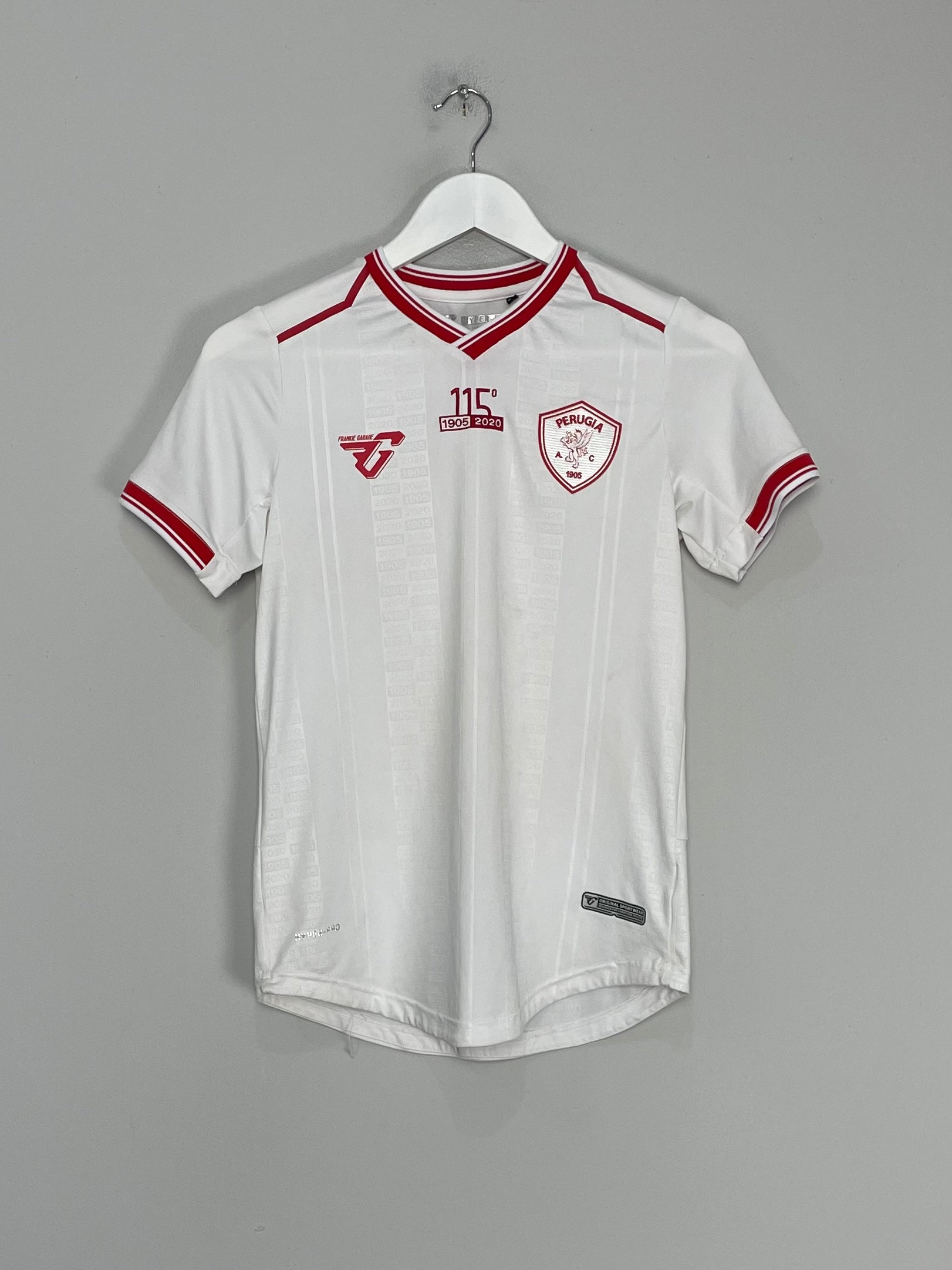 2020/21 PERUGIA AWAY SHIRT (XXS) FRANKIE GARAGE