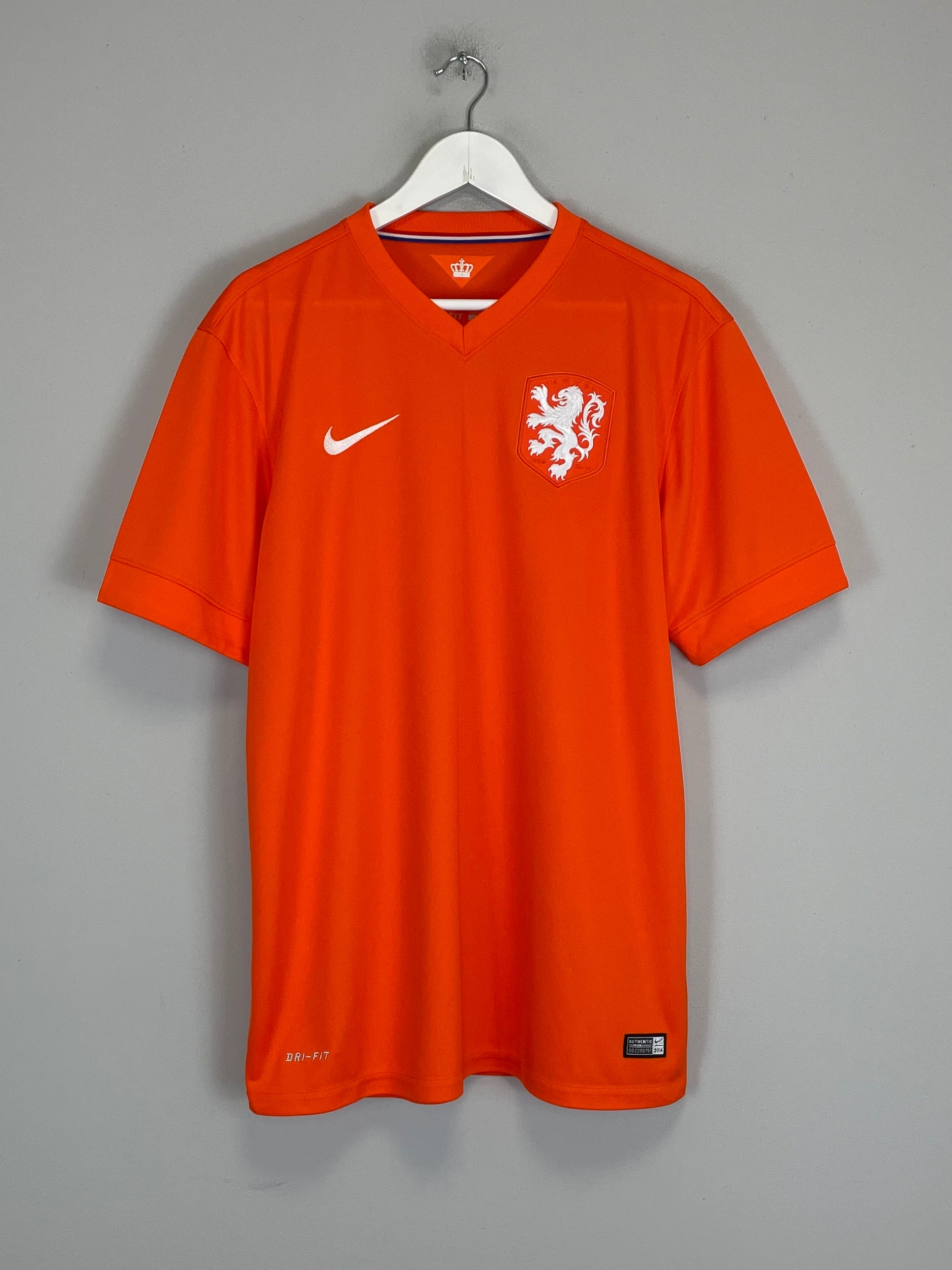 2014/15 NETHERLANDS HOME SHIRT (L) NIKE