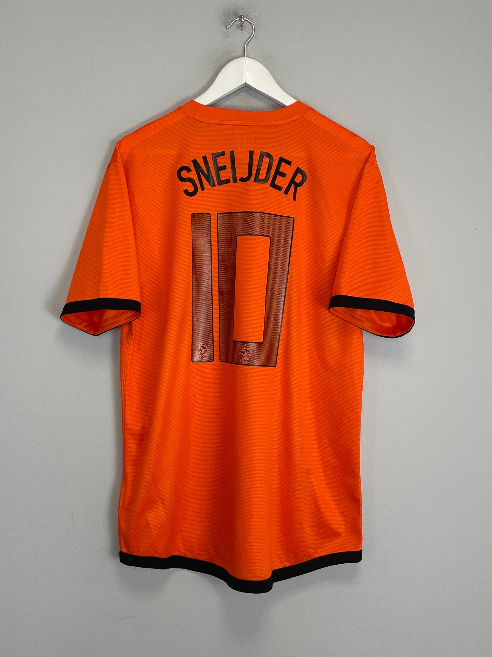 2012/13 NETHERLANDS SNEIJDER #10 *PLAYER ISSUE* HOME SHIRT (L) NIKE