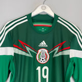 2014/15 MEXICO O.PERALTA #19 HOME SHIRT (M) ADIDAS