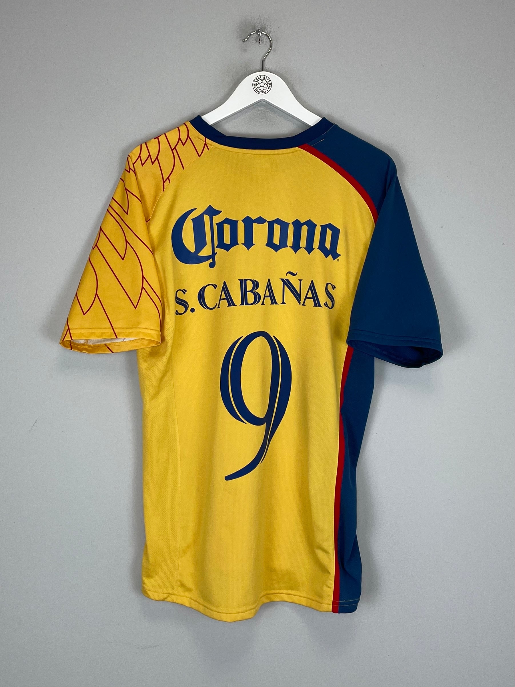 2007/08 CLUB AMERICA S.CABANAS #9 HOME SHIRT (L) NIKE