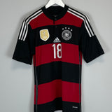 2014/15 GERMANY KROOS #18 AWAY SHIRT (S) ADIDAS