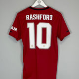 2019/20 MANCHESTER UNITED RASHFORD #10 HOME SHIRT (S) ADIDAS