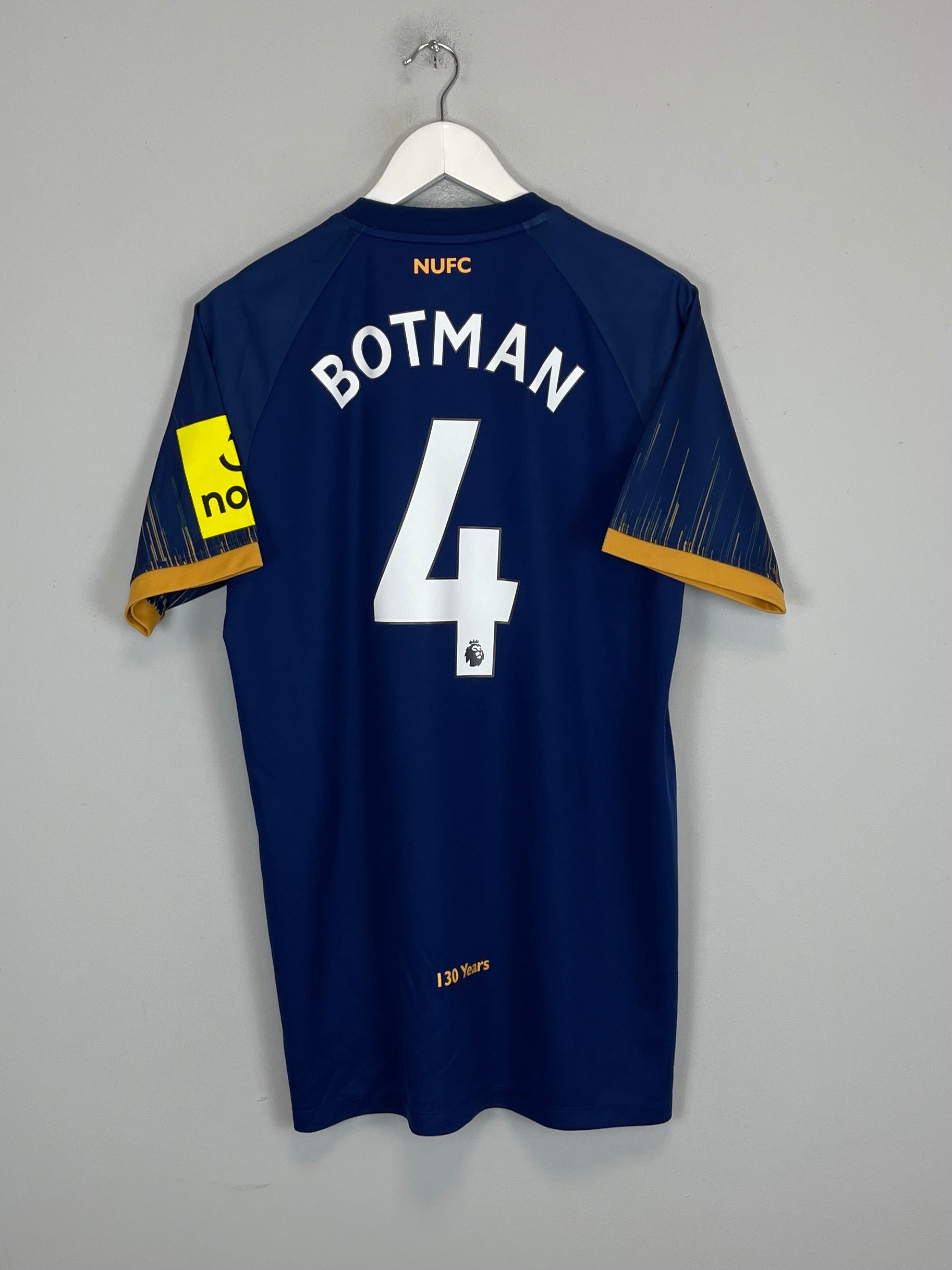 2022/23 NEWCASTLE UNITED BOTMAN #4 AWAY SHIRT (L) CASTORE