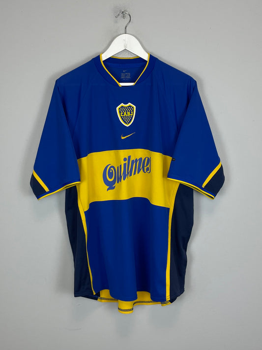 2001/02 BOCA JUNIORS HOME SHIRT (XL) NIKE